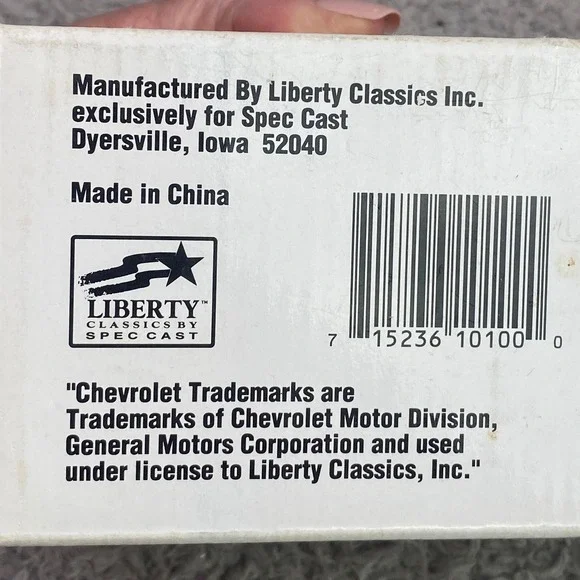 Liberty Classics Bank Car Diecast 1955 Chevy Nomad Sentry Hardware Ltd Ed - Picture 10 of 12